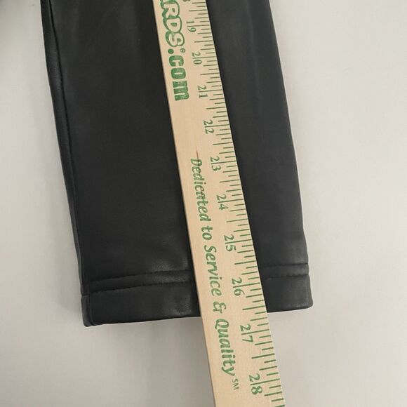 Wilsons Leather Coat Thinsulate Insulated *Zips Out* Black Button Front Size XL - Picture 13 of 16